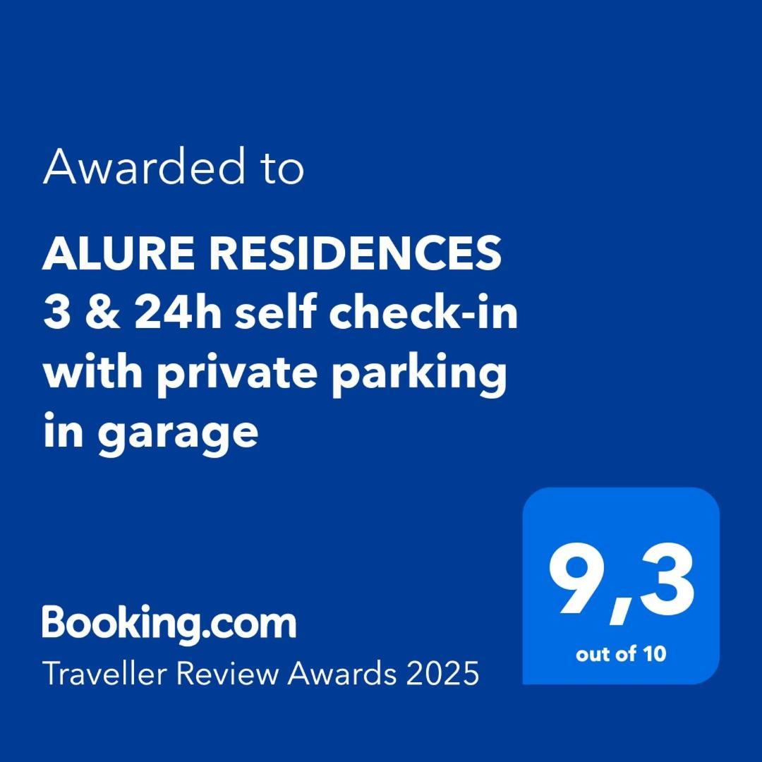 Alure Residences 3 & 24H Self Check-In, Parking In The Garage In The Apartment Building Included, New Building, Terrace, Green Location With A Forest Park With A Lake, Children'S Playground Banská Bystrica Exterior foto